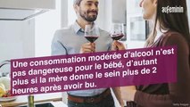 Alcool et allaitement : quels risques pour le bébé