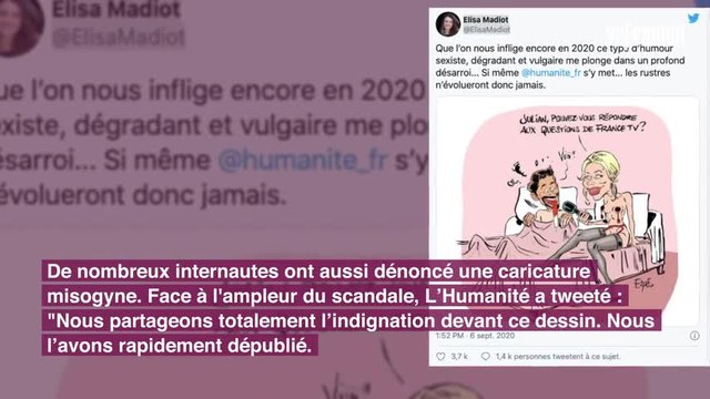 Marion Rousse victime d'une caricature sexiste