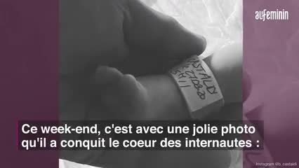 Benjamin Castaldi dévoile un rare cliché en train de...