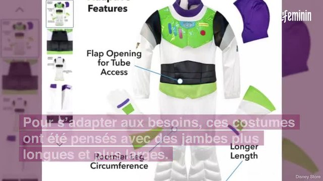 Disney propose des déguisements adaptés aux personnes..