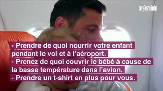 Prendre l’avion avec bébé pour la première fois