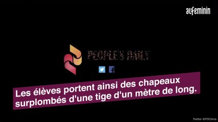 Chine : d’originaux chapeaux de distanciation sociale