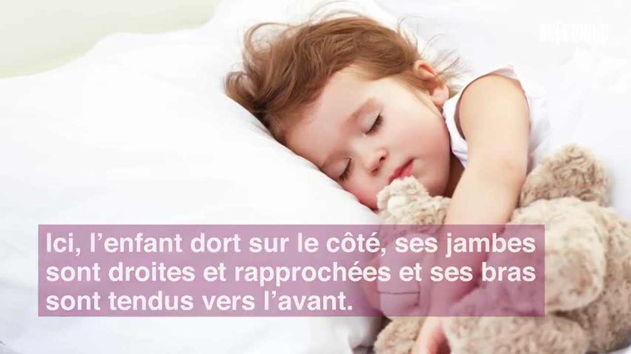 Dis moi comment tu dors et je te dirais qui tu es