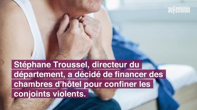 Conjoints violents confinés dans des chambres d'hôtel