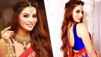 Urvashi Rautela ने पहनी 58 लाख की साड़ी,सोशल मीडिया पर तस्वीरों की छाई बहार!!