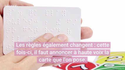 Mattel sort un Uno en braille pour les non-voyants