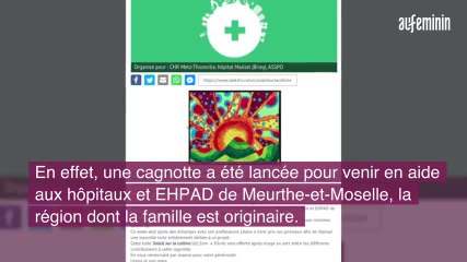 Léana, 10 ans, peint pour la bonne cause