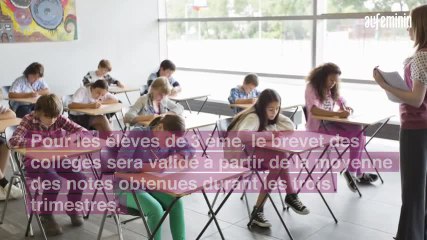 Bac et brevet 2020 : pas d’épreuves finales