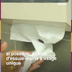 5 étapes pour avoir les mains propres