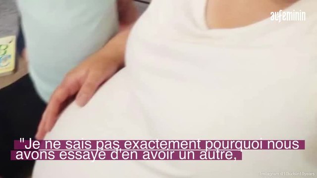 Ce couple a eu dix enfants en 10 ans, dont deux fois des jumeaux !