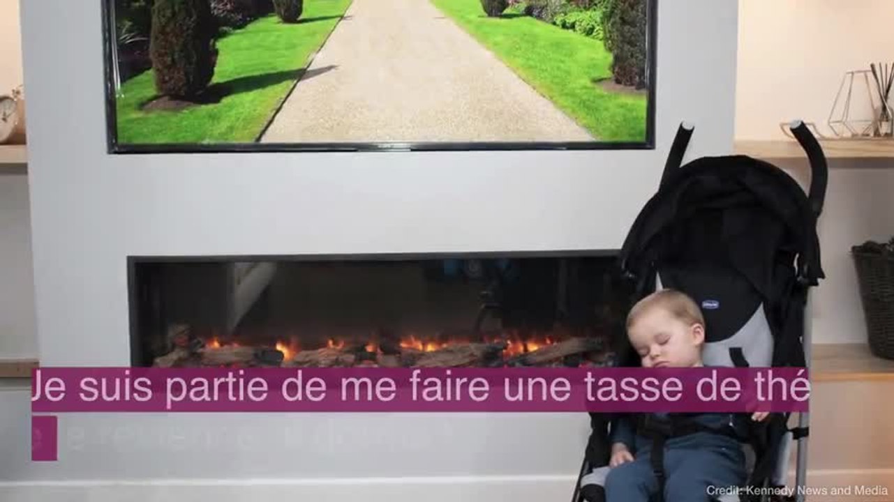 L'astuce étrange (et efficace) d'une maman pour que son fils fasse la sieste