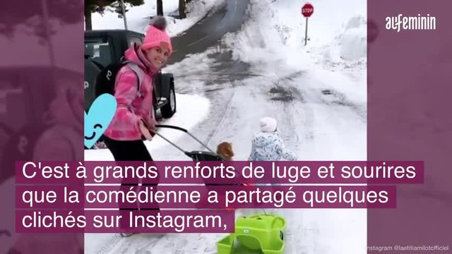 Laetitia Milot et sa fille : vacances au ski avec Badri