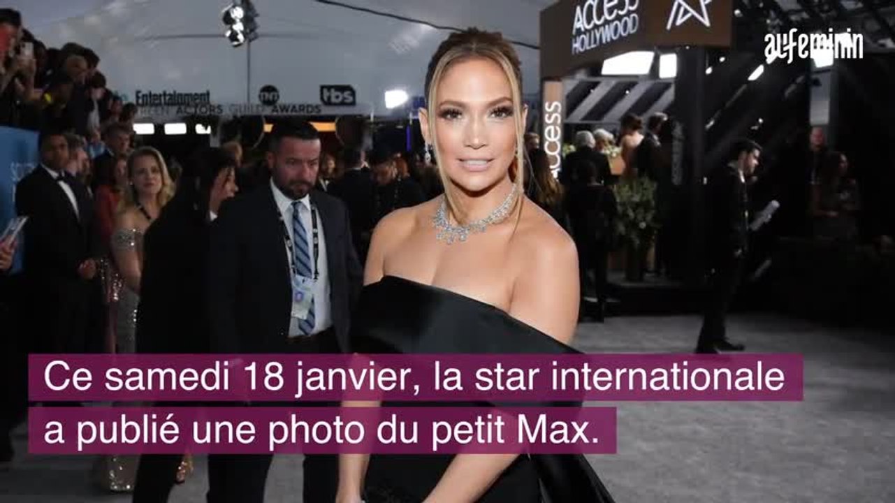 Jennifer Lopez publie une photo de son fils Max.