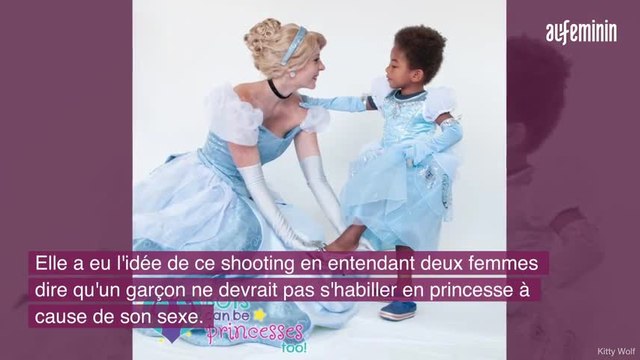 Ce shooting prouve que les petits garçons peuvent aussi se déguiser en princesses