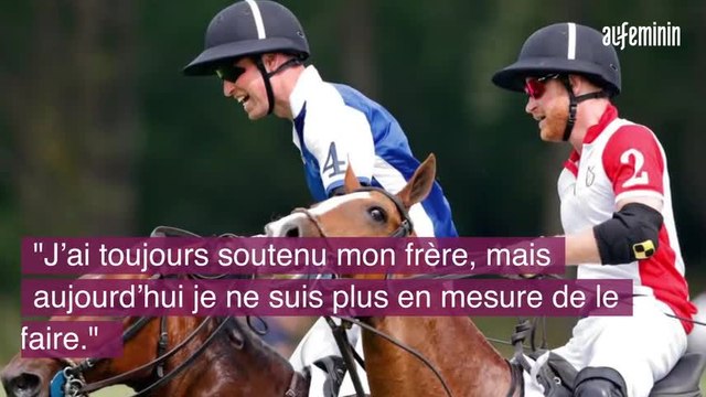 Le prince William attristé par la décision de son frère.