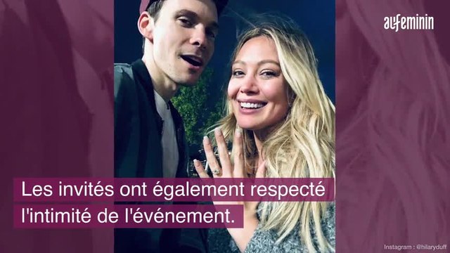 Hilary Duff s'est mariée : elle a épousé son compagnon Matthew Koma