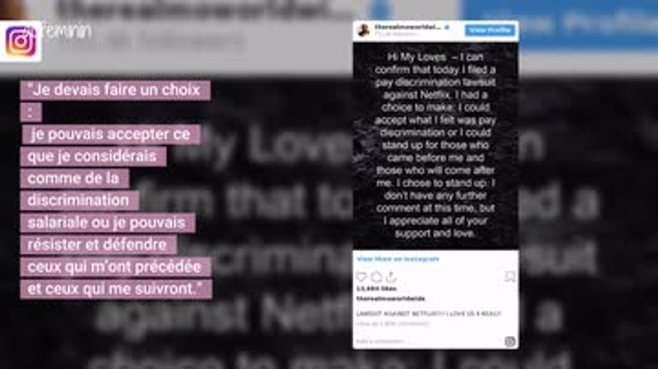 Netflix accusé de discrimination salariale envers une actrice noire