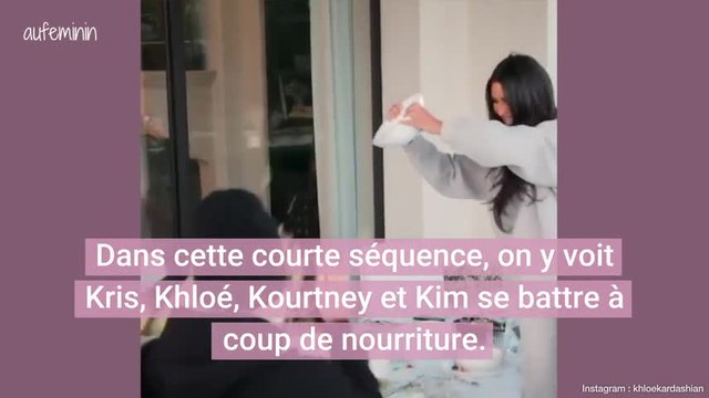 Les internautes en colère contre la famille Kardashian après une bataille de nourriture