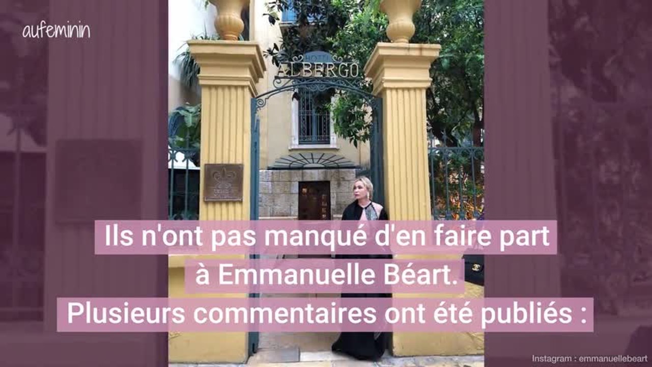 Emmanuelle Béart pose au naturel, les internaut...