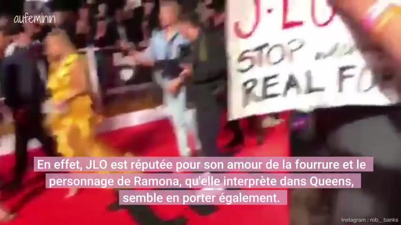 Jennifer Lopez attaquée sur le tapis rouge pour son amour pour la fourrure