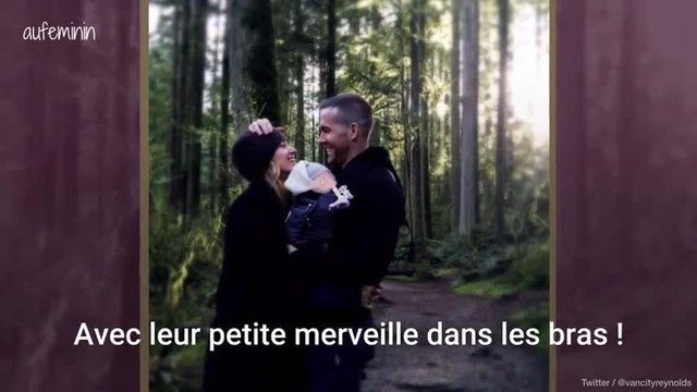 Ryan Reynolds et Blake Lively dévoilent une adorable photo avec leur petite dernière