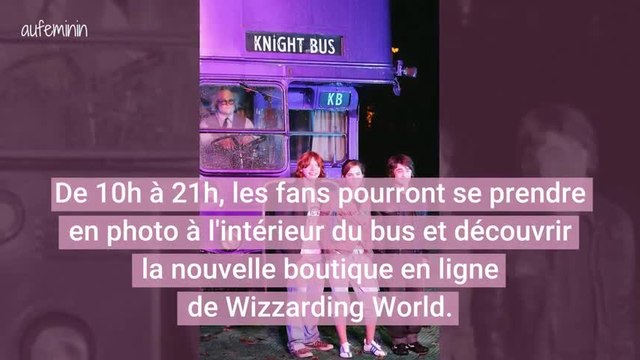 Harry Potter : le magicobus sera présent à Paris ce week-end