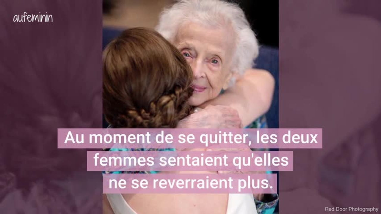Sa grand-mère ne peut pas assister à son mariage, elle décide de faire une séance photo spéciale