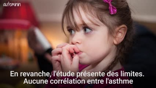 Ronger ses ongles et sucer son pouce serait bon pour la santé de l'enfant