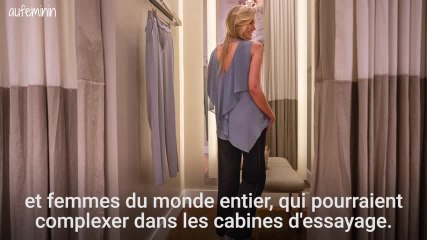 Vous trouvez "normal" que, selon les marques, cette jeune femme puisse porter du 34 comme du 42