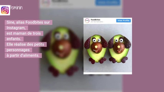 Cette maman géniale transforme les fruits et légumes en personnages adorables