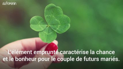 Les traditions liées à la mariée
