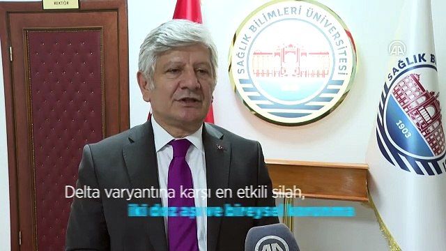 Delta varyantına karşı en etkili silah, iki doz aşı ve bireysel korunma