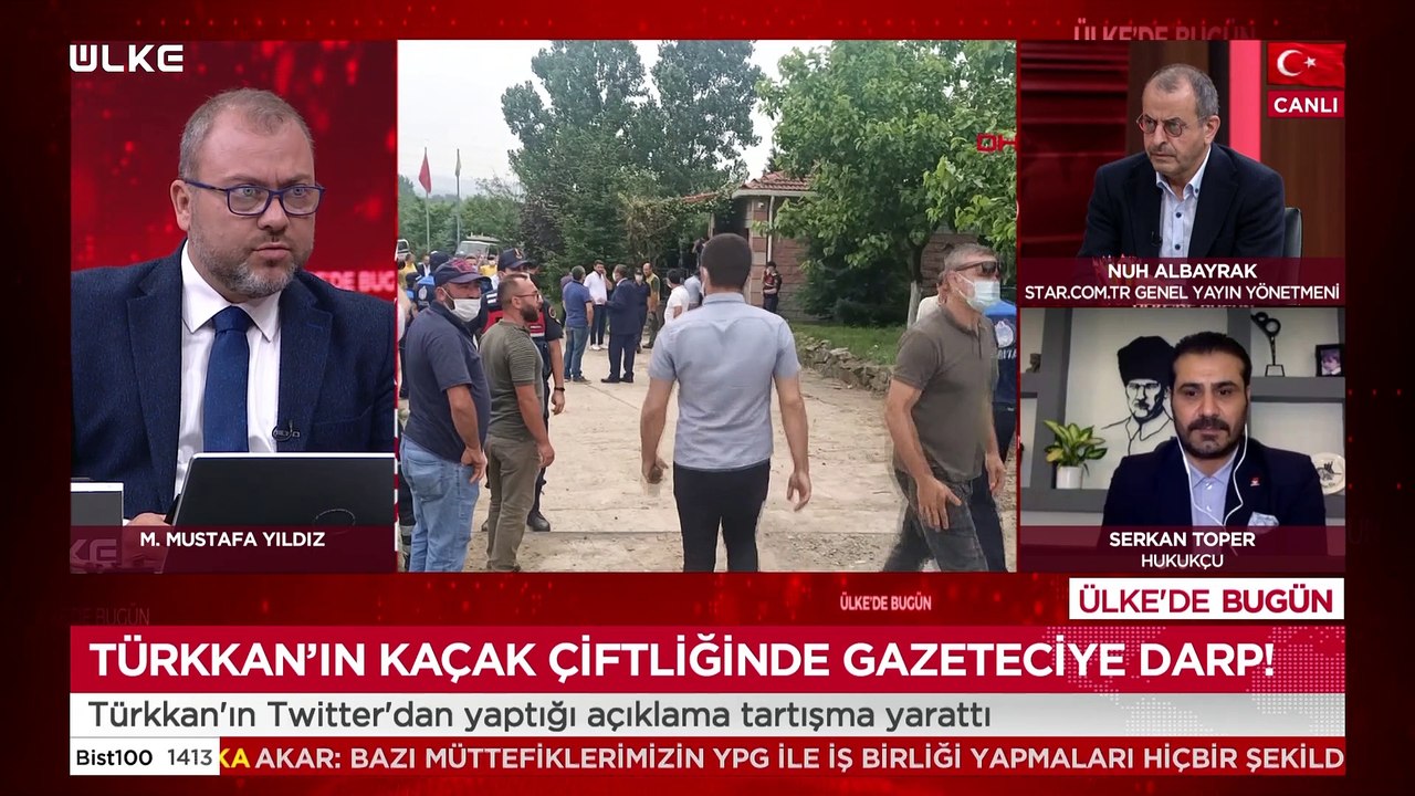 Ülke'de Bugün - Serkan Toper | Nuh Albayrak | 25 Haziran 2021