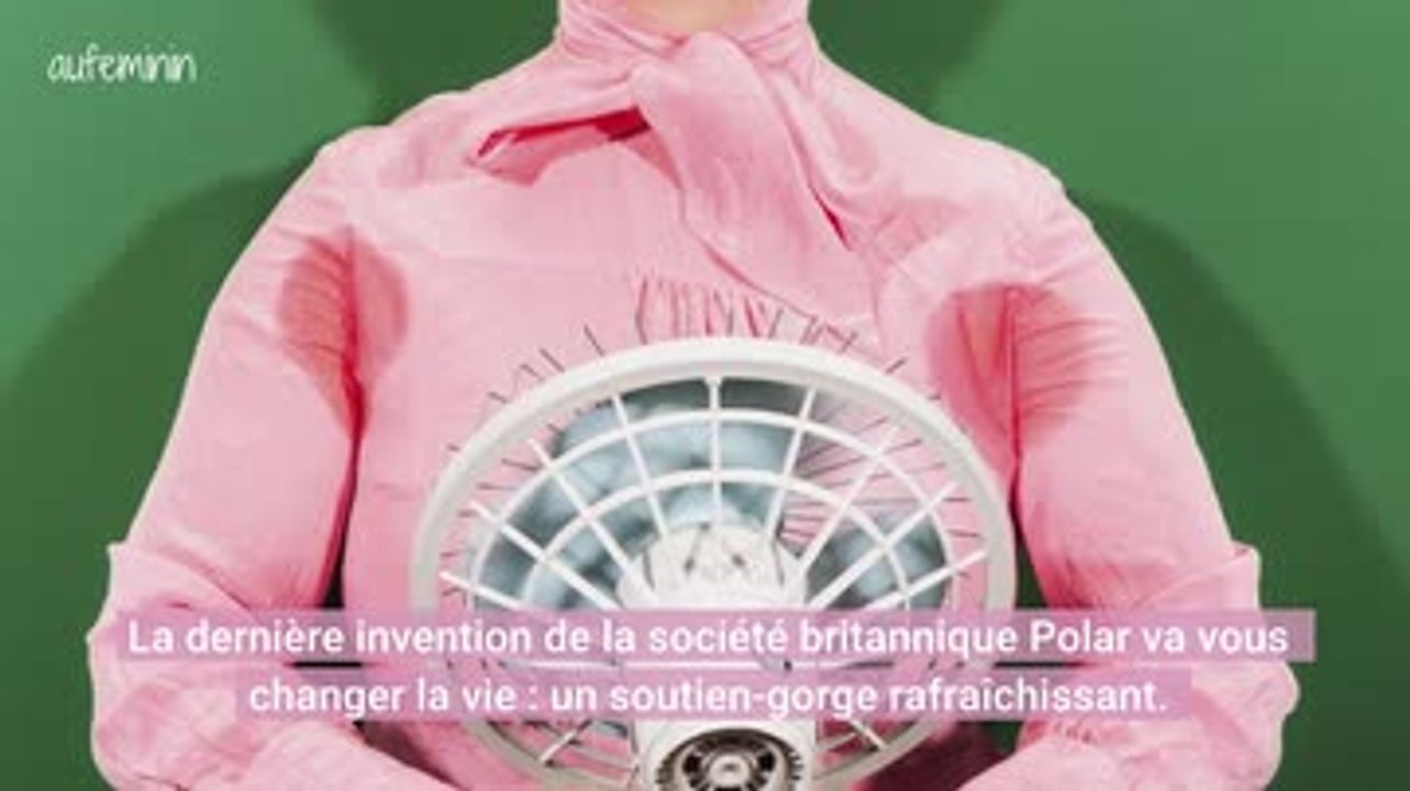 Contre la canicule, on peut maintenant acheter des soutiens-gorge rafraîchissants