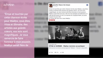 Maëlys : sa mère s'exprime sur la chanson de Vitaa et Slimane dédiée à sa fille