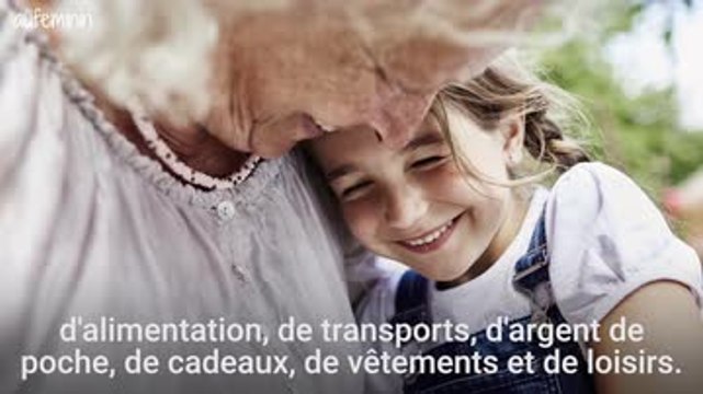 Les grands-parents consacrent 1650 euros par an pour leurs petits-enfants