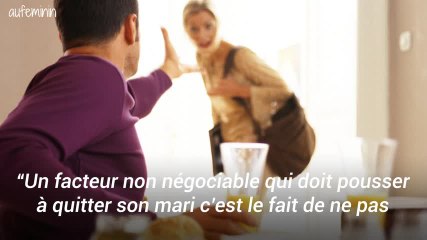Dois-je quitter mon mari