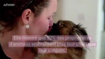 Etude : plus de la moitié des propriétaires de chiens l'embrassent plus que leur partenaire