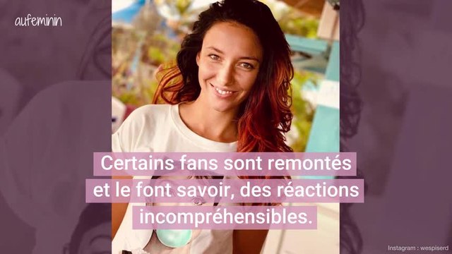 Delphine Wespiser pose topless et s'attire les foudres des internautes