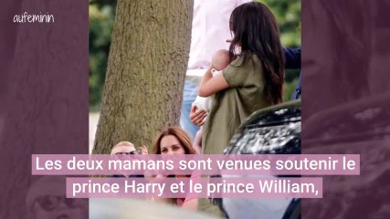 Download Video: Meghan Markle et Kate Middleton, au parc avec leurs enfants