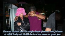 Rihanna sensationnelle au bras de son nouveau chéri avec sa robe et son chapeau roses hors norme