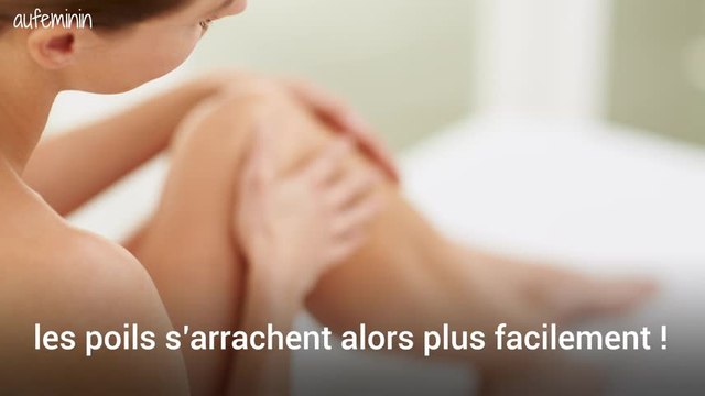 Epilation cire chaude