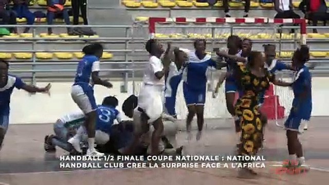 handball demi-finale coupe nationale: National handball club crée la surprise face à l’africa
