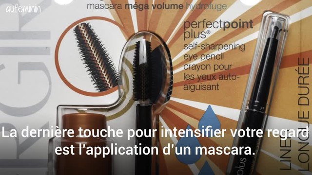 Maquillage pour yeux bleus