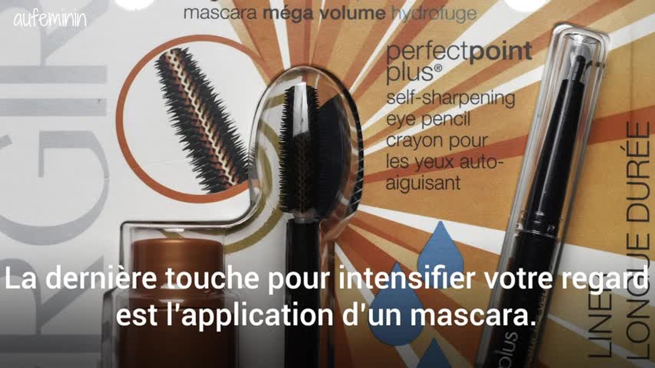 Maquillage pour yeux bleus