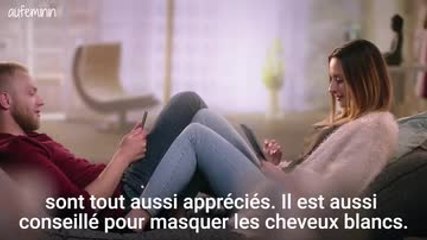 Balayage des cheveux