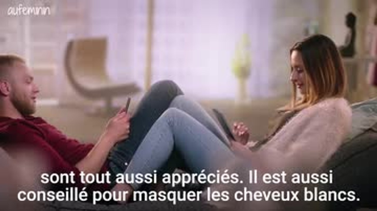 Balayage des cheveux