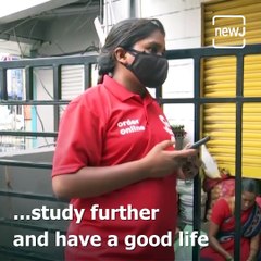 Daughter Of Daily Wage Workers Becomes Delivery Agent To Support Family