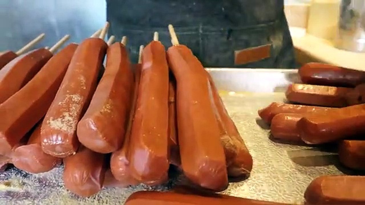 double cheese donut - Korean street food
