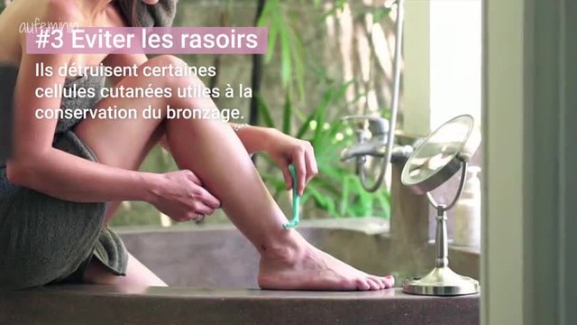 5 astuces pour conserver son bronzage